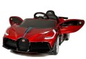Auto na Akumulator Bugatti Divo Cerwony Lakier Auto na Akumulator Bugatti Divo Cerwony Lakier