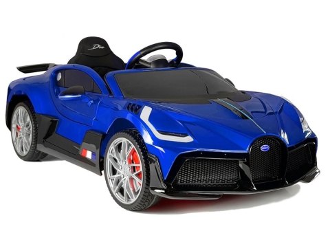 Auto na Akumulator Bugatti Divo Niebieski Lakier Auto na Akumulator Bugatti Divo Niebieski Lakier