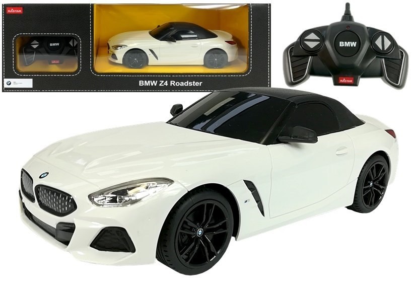 Auto R/C BMW Z4 Roadster Rastar 1:18 Biały Auto R/C BMW Z4 Roadster Rastar 1:18 Biały