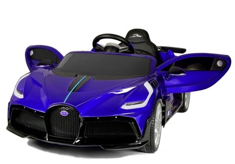 Auto na Akumulator Bugatti Divo Niebieski Lakier Auto na Akumulator Bugatti Divo Niebieski Lakier