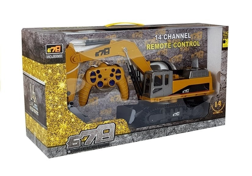 Koparka Zdalnie Sterowana 2.4G R/C Światła Koparka Zdalnie Sterowana 2.4G R/C Światła