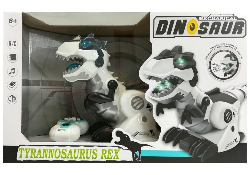 Zdalnie sterowany Dinozaur + dźwięki i światła Zdalnie sterowany Dinozaur + dźwięki i światła