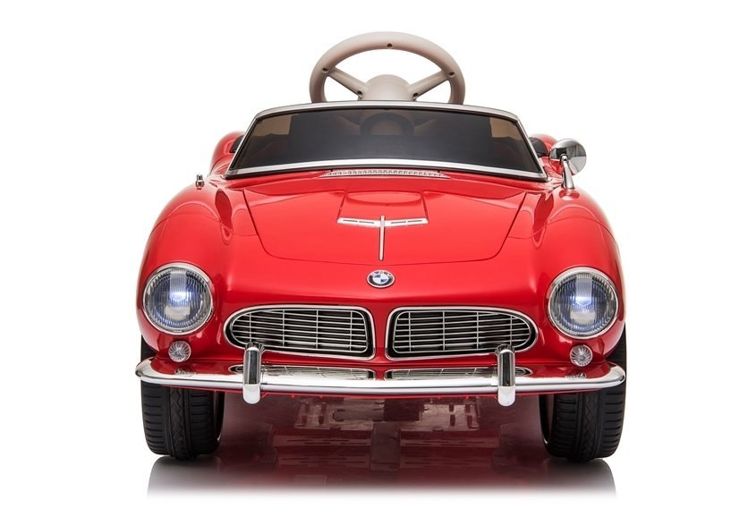 Auto na Akumulator BMW Retro Czerwone Lakierowane Auto na Akumulator BMW Retro Czerwone Lakierowane