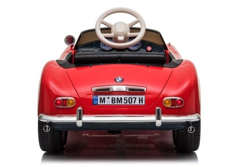 Auto na Akumulator BMW Retro Czerwone Lakierowane Auto na Akumulator BMW Retro Czerwone Lakierowane