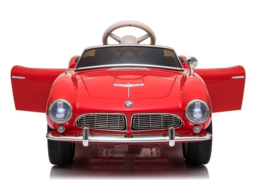 Auto na Akumulator BMW Retro Czerwone Lakierowane Auto na Akumulator BMW Retro Czerwone Lakierowane