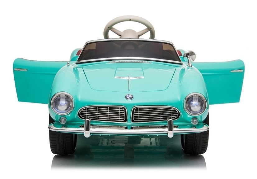Auto na Akumulator BMW Retro Zielone Lakierowane Auto na Akumulator BMW Retro Zielone Lakierowane