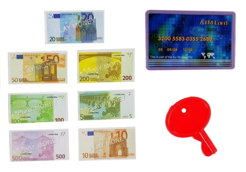 Kasa Fiskalna z Wózkiem Koszykami Akcesoriami Kasa Fiskalna z Wózkiem Koszykami Akcesoriami