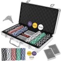 Poker - zestaw 300 żetonów w walizce HQ Poker - zestaw 300 żetonów w walizce HQ