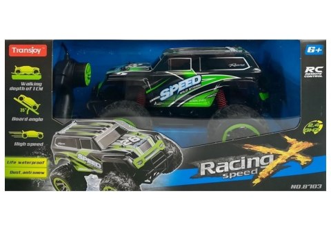 Terenowy Jeep Auto 1:18 R/C Zielone Terenowy Jeep Auto 1:18 R/C Zielone