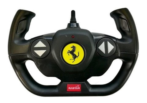 Auto R/C Ferrari Rastar 1:14 Czerwone na pilota Auto R/C Ferrari Rastar 1:14 Czerwone na pilota