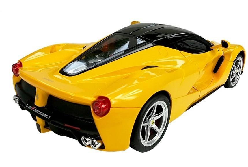 Auto R/C Ferrari Rastar 1:14 Żółte na pilota Auto R/C Ferrari Rastar 1:14 Żółte na pilota