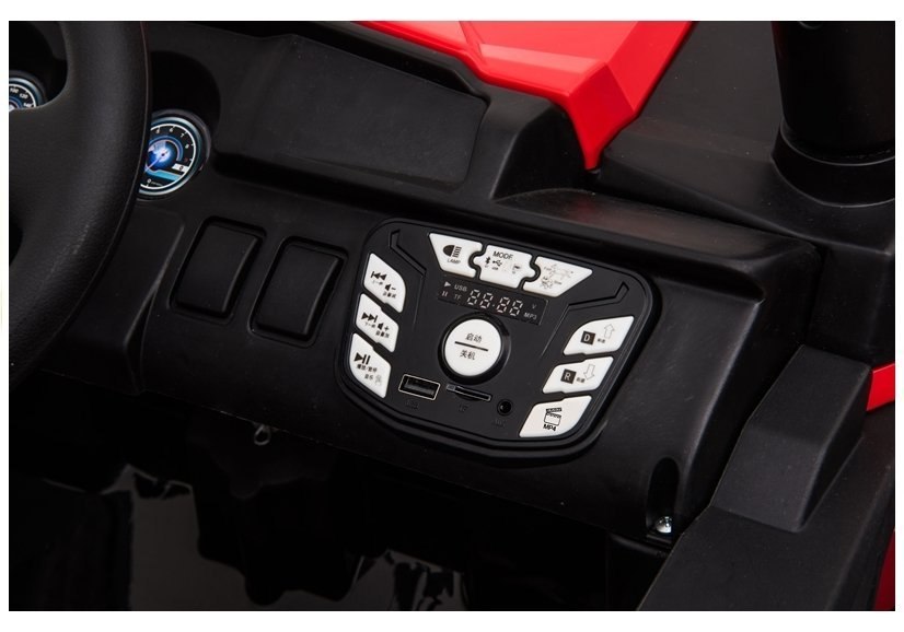 Auto na Akumulator JC999 Czerwony MP4 Auto na Akumulator JC999 Czerwony MP4