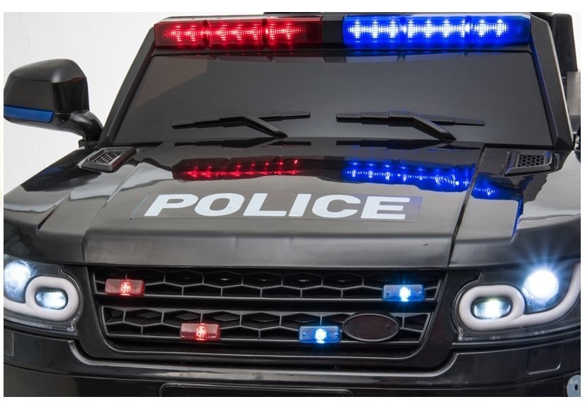 Auto na Akumulator Policja JC002 Czarny Auto na Akumulator Policja JC002 Czarny