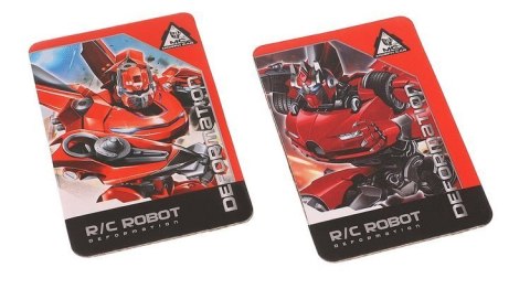 Samochód składany - robot - zestaw bojowy 2szt. Samochód składany - robot - zestaw bojowy 2szt.