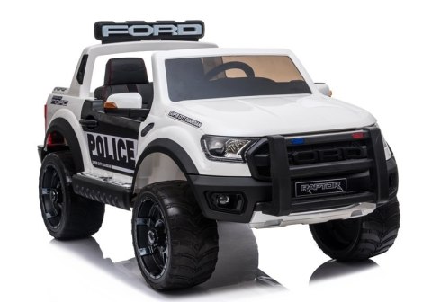 Auto na Akumulator Ford Raptor Police DK-F150RP Biały Auto na Akumulator Ford Raptor Police DK-F150RP Biały