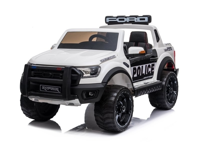 Auto na Akumulator Ford Raptor Police DK-F150RP Biały Auto na Akumulator Ford Raptor Police DK-F150RP Biały