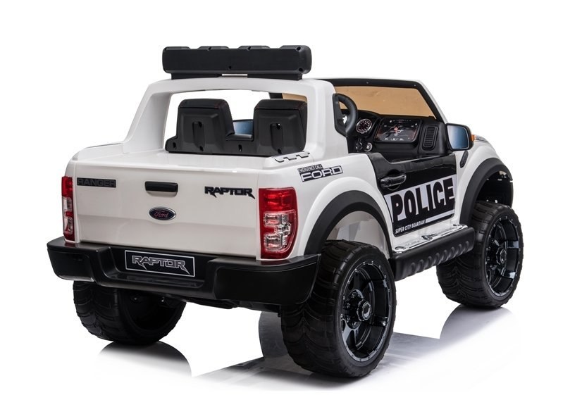 Auto na Akumulator Ford Raptor Police DK-F150RP Biały Auto na Akumulator Ford Raptor Police DK-F150RP Biały