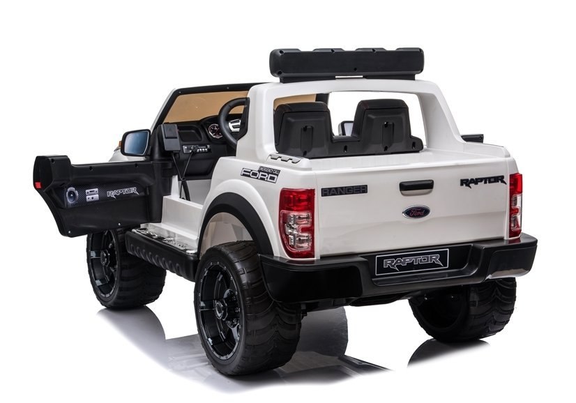 Auto na Akumulator Ford Raptor Police DK-F150RP Biały Auto na Akumulator Ford Raptor Police DK-F150RP Biały