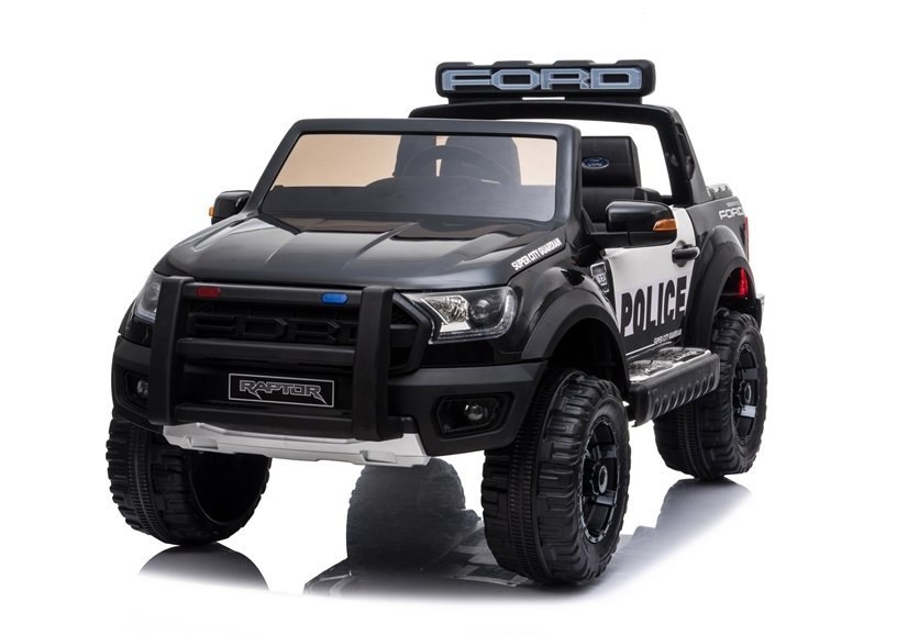 Auto na Akumulator Ford Raptor Police DK-F150RP Czarny Lakier Auto na Akumulator Ford Raptor Police DK-F150RP Czarny Lakier