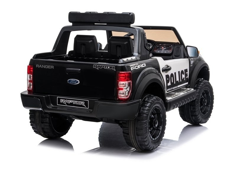 Auto na Akumulator Ford Raptor Police DK-F150RP Czarny Lakier Auto na Akumulator Ford Raptor Police DK-F150RP Czarny Lakier