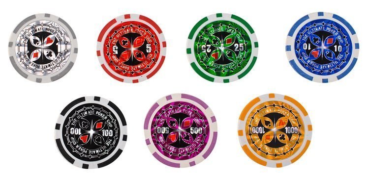 Poker - zestaw 500 żetonów w walizce HQ