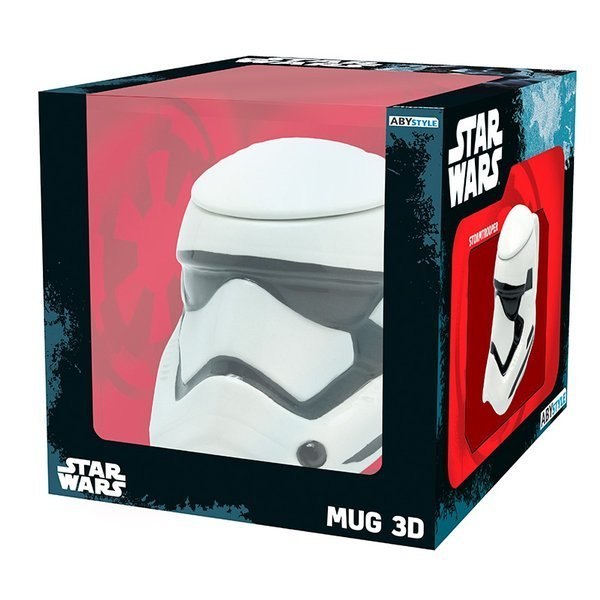 STAR WARS - Kubek 3D "Vador x2" - biały STAR WARS - Kubek 3D "Vador x2" - biały