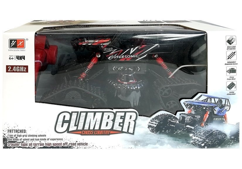 Auto Zdalnie Sterowane Terenowe R/C Czarny 4x4 Auto Zdalnie Sterowane Terenowe R/C Czarny 4x4