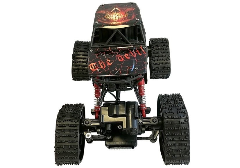 Auto Zdalnie Sterowane Terenowe R/C Czerwony 4x4 Auto Zdalnie Sterowane Terenowe R/C Czerwony 4x4