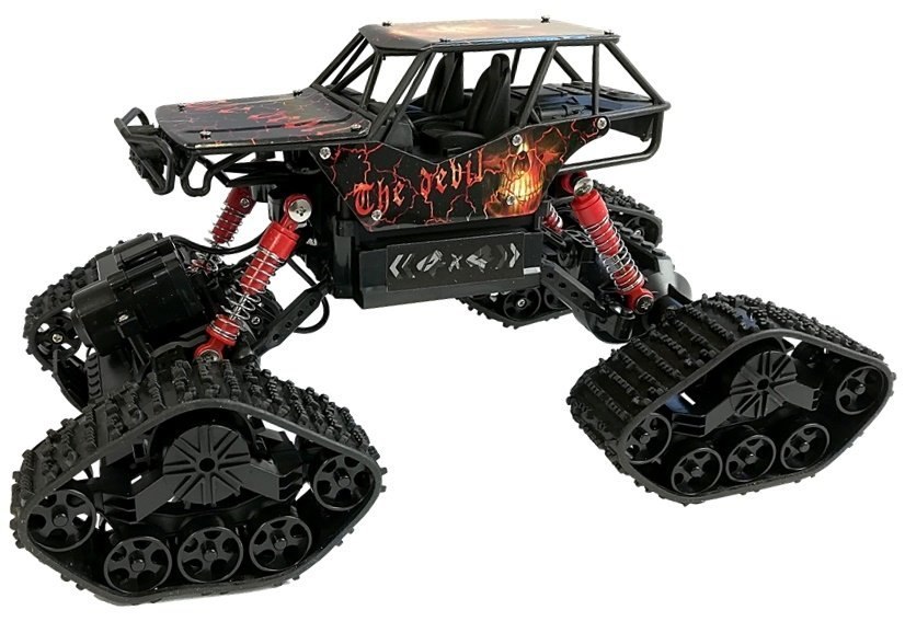 Auto Zdalnie Sterowane Terenowe R/C Czerwony 4x4 Auto Zdalnie Sterowane Terenowe R/C Czerwony 4x4