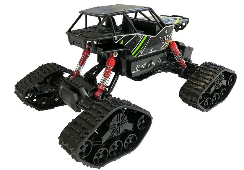 Auto Zdalnie Sterowane Terenowe R/C Zielony 4x4 Auto Zdalnie Sterowane Terenowe R/C Zielony 4x4