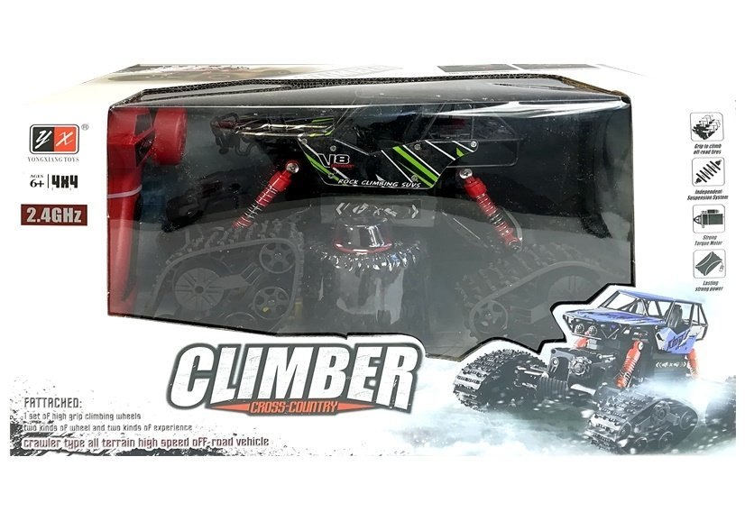 Auto Zdalnie Sterowane Terenowe R/C Zielony 4x4 Auto Zdalnie Sterowane Terenowe R/C Zielony 4x4