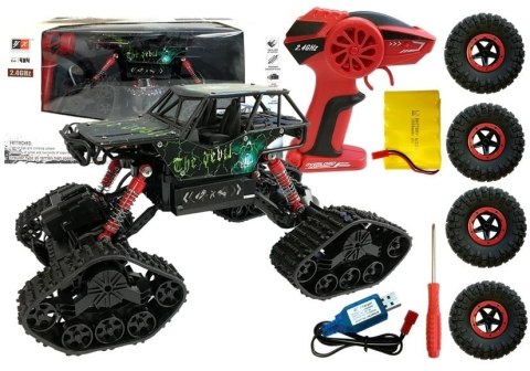 Auto Zdalnie Sterowane Terenowe R/C z czaszką 4x4 Auto Zdalnie Sterowane Terenowe R/C z czaszką 4x4