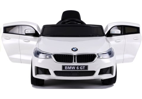 Auto na Akumulator BMW 6 GT Białe Auto na Akumulator BMW 6 GT Białe