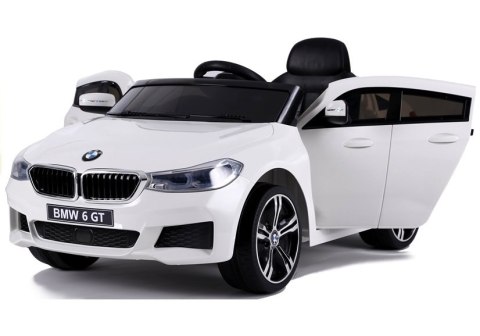Auto na Akumulator BMW 6 GT Białe Auto na Akumulator BMW 6 GT Białe