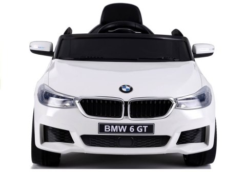Auto na Akumulator BMW 6 GT Białe Auto na Akumulator BMW 6 GT Białe