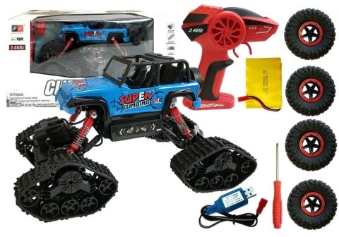 Jeep Zdalnie Sterowane Terenowe R/C Czerwony 4x4 Jeep Zdalnie Sterowane Terenowe R/C Czerwony 4x4