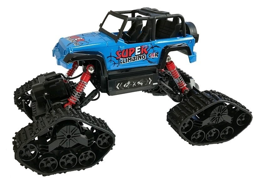 Jeep Zdalnie Sterowane Terenowe R/C Czerwony 4x4 Jeep Zdalnie Sterowane Terenowe R/C Czerwony 4x4