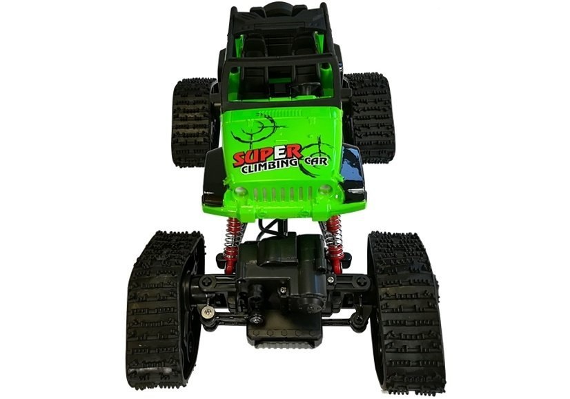 Jeep Zdalnie Sterowane Terenowe R/C Zielony 4x4 Jeep Zdalnie Sterowane Terenowe R/C Zielony 4x4