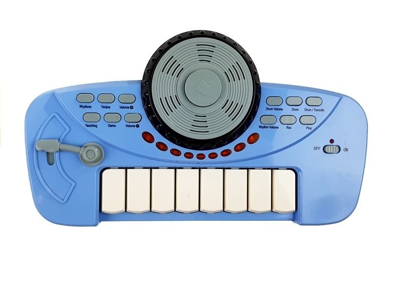 Perkusja z Keyboardem Mikrofon + Krzesło Czarna Perkusja z Keyboardem Mikrofon + Krzesło Czarna