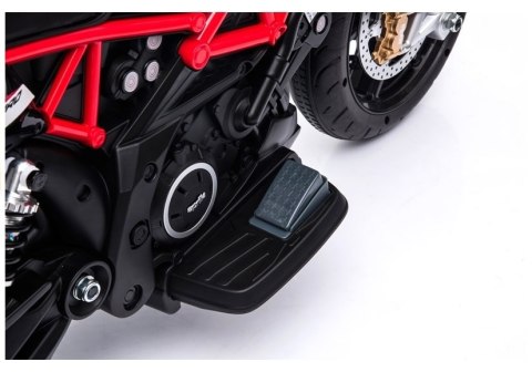 Pojazd na Akumulator Aprilia A007 czerwony Pojazd na Akumulator Aprilia A007 czerwony