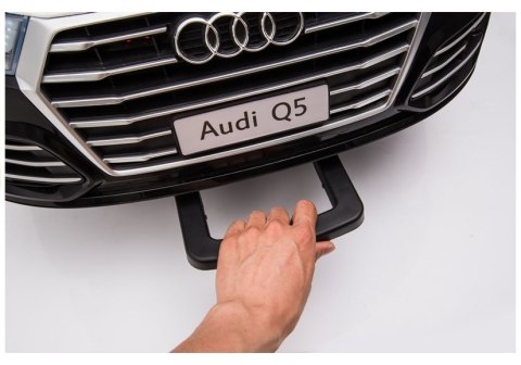 Pojazd na Akumulator Audi Q5 Policja Czarny Pojazd na Akumulator Audi Q5 Policja Czarny