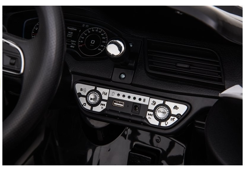 Pojazd na Akumulator Audi Q5 Policja Czarny Pojazd na Akumulator Audi Q5 Policja Czarny