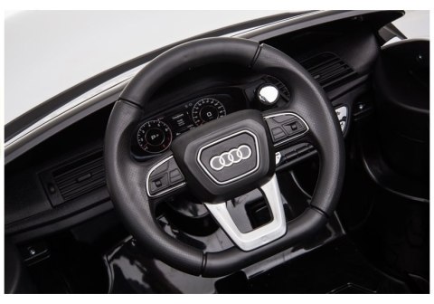 Pojazd na Akumulator Audi Q5 Policja Czarny Pojazd na Akumulator Audi Q5 Policja Czarny