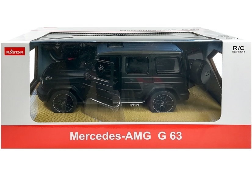 Zdalnie Sterowany Mercedes G63 Rastar R/C Czarny Zdalnie Sterowany Mercedes G63 Rastar R/C Czarny