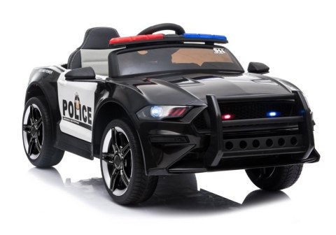 Auto na Akumulator BBH0007 Policja Czarny Auto na Akumulator BBH0007 Policja Czarny