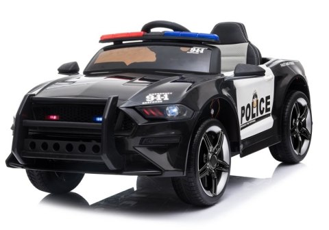 Auto na Akumulator BBH0007 Policja Czarny Auto na Akumulator BBH0007 Policja Czarny