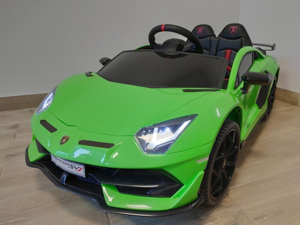 Auto na Akumulator Lamborghini Aventador Zielony Auto na Akumulator Lamborghini Aventador Zielony