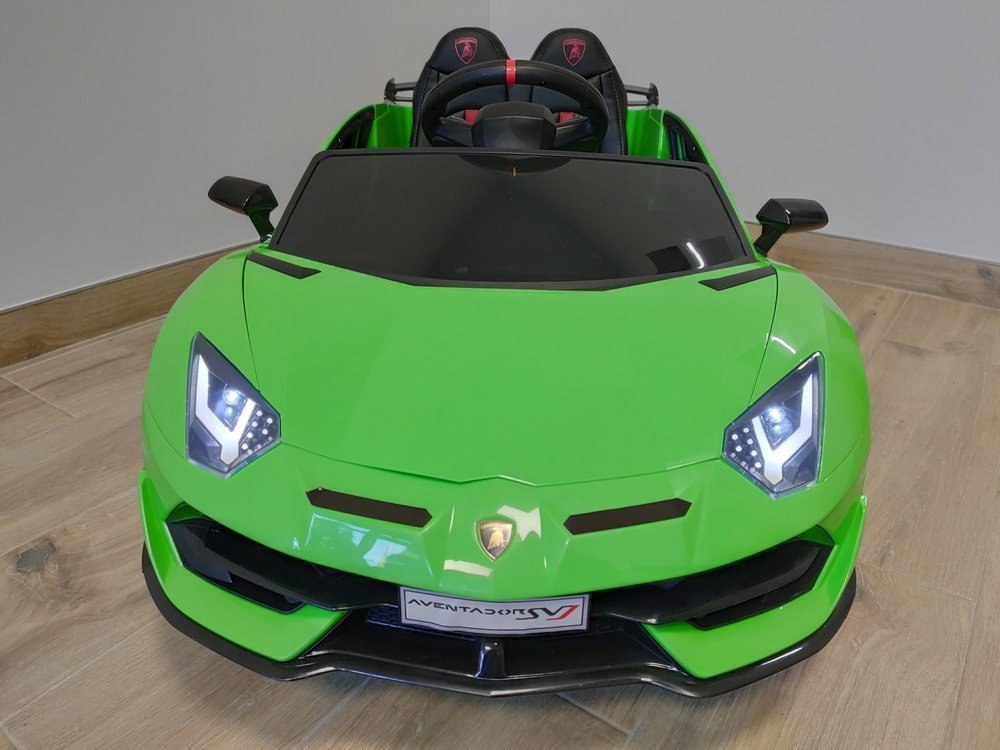 Auto na Akumulator Lamborghini Aventador Zielony Auto na Akumulator Lamborghini Aventador Zielony