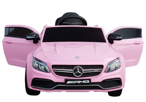 Auto na Akumulator Mercedes C63 Różowy Auto na Akumulator Mercedes C63 Różowy