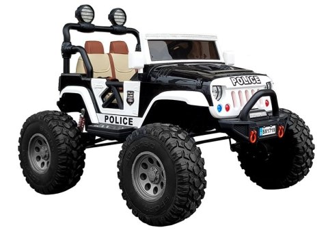 Auto na Akumulator SX1719 Policja Czarne Auto na Akumulator SX1719 Policja Czarne